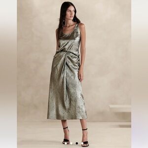 Banana Republic Oro top and skirt dress set S